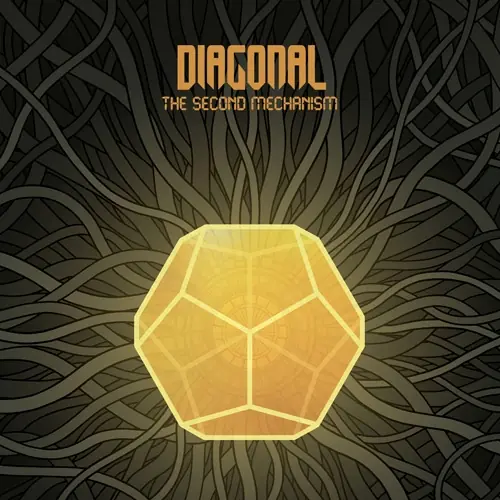 DIAGONAL · The Second Mechanism | TRANSPARENT ORANGE LP (Progressive Rock Vinyl) · Picture 1