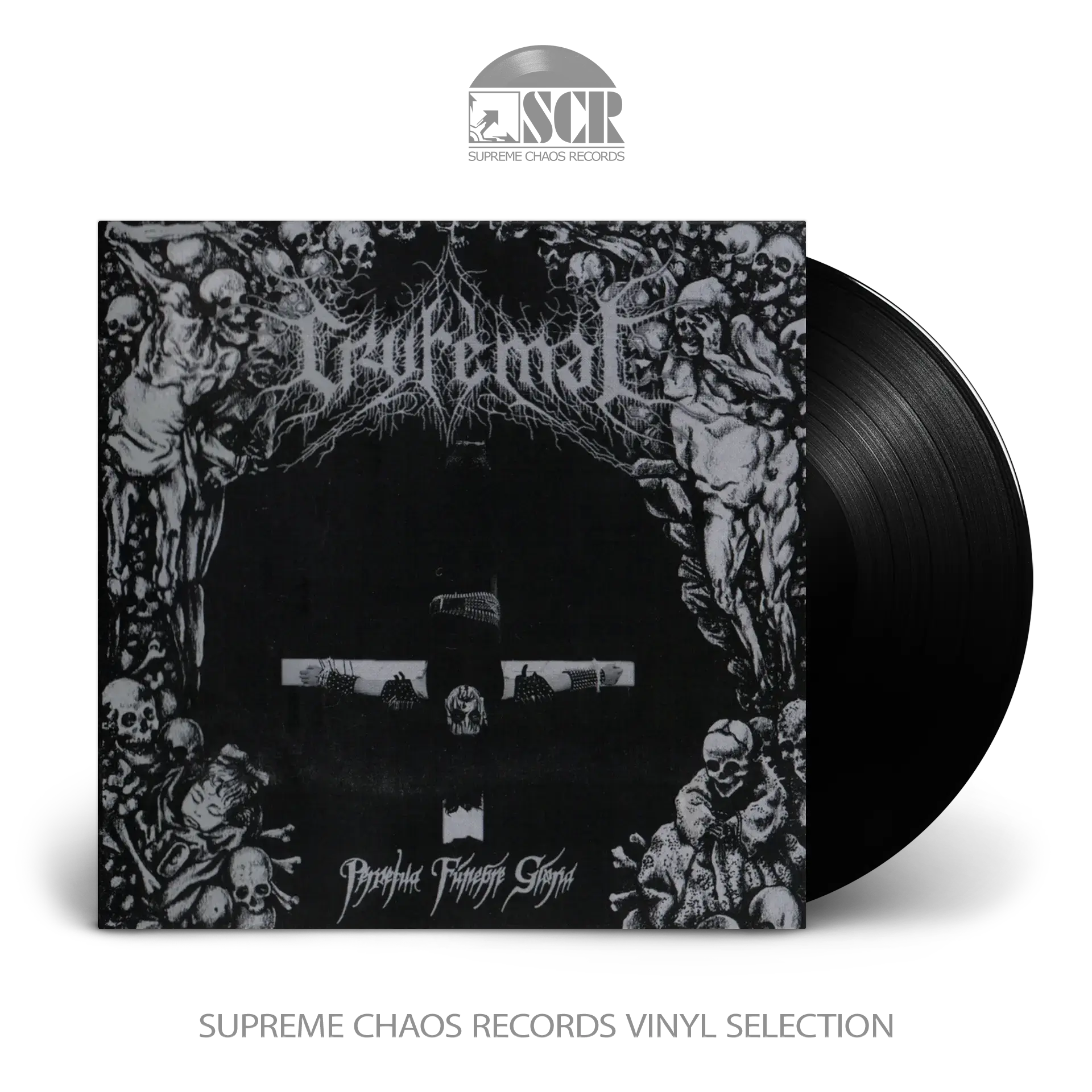 CRYFEMAL · Perpetua Fúnebre Gloria | BLACK LP (Black Metal Vinyl)