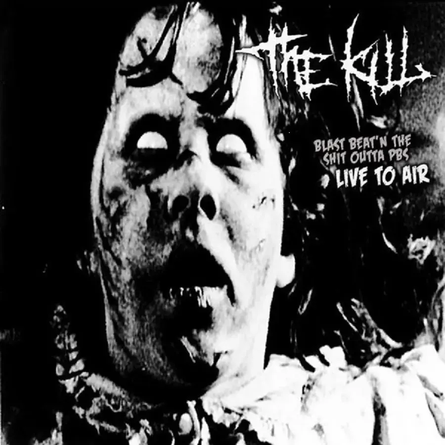 THE KILL · Blast Beat'n The Shit Outta PBS | SPLATTER 10" LP (Grindcore Vinyl) · Picture 1