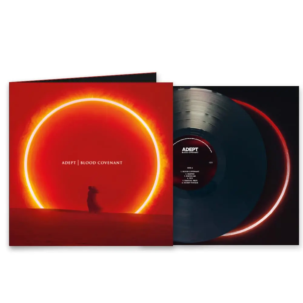ADEPT · Blood Covenant | BLACK LP (Metalcore Vinyl) · Picture 3