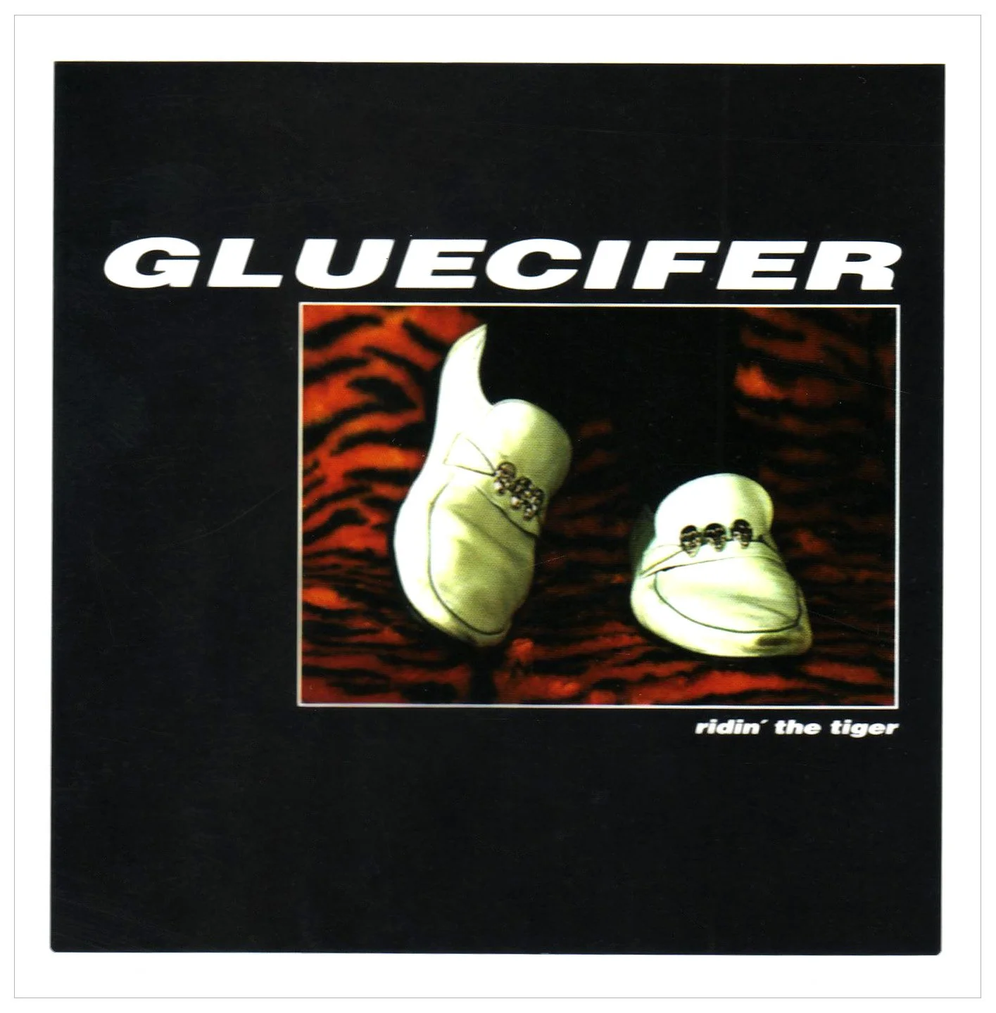 GLUECIFER · Ridin' The Tiger | SOLID ORANGE LP (Hard Rock Vinyl) · Picture 1