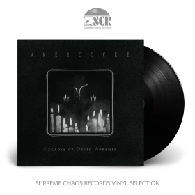 AKERCOCKE · Decades Of Devil Worship | BLACK VINYL (Progressive Metal Vinyl)