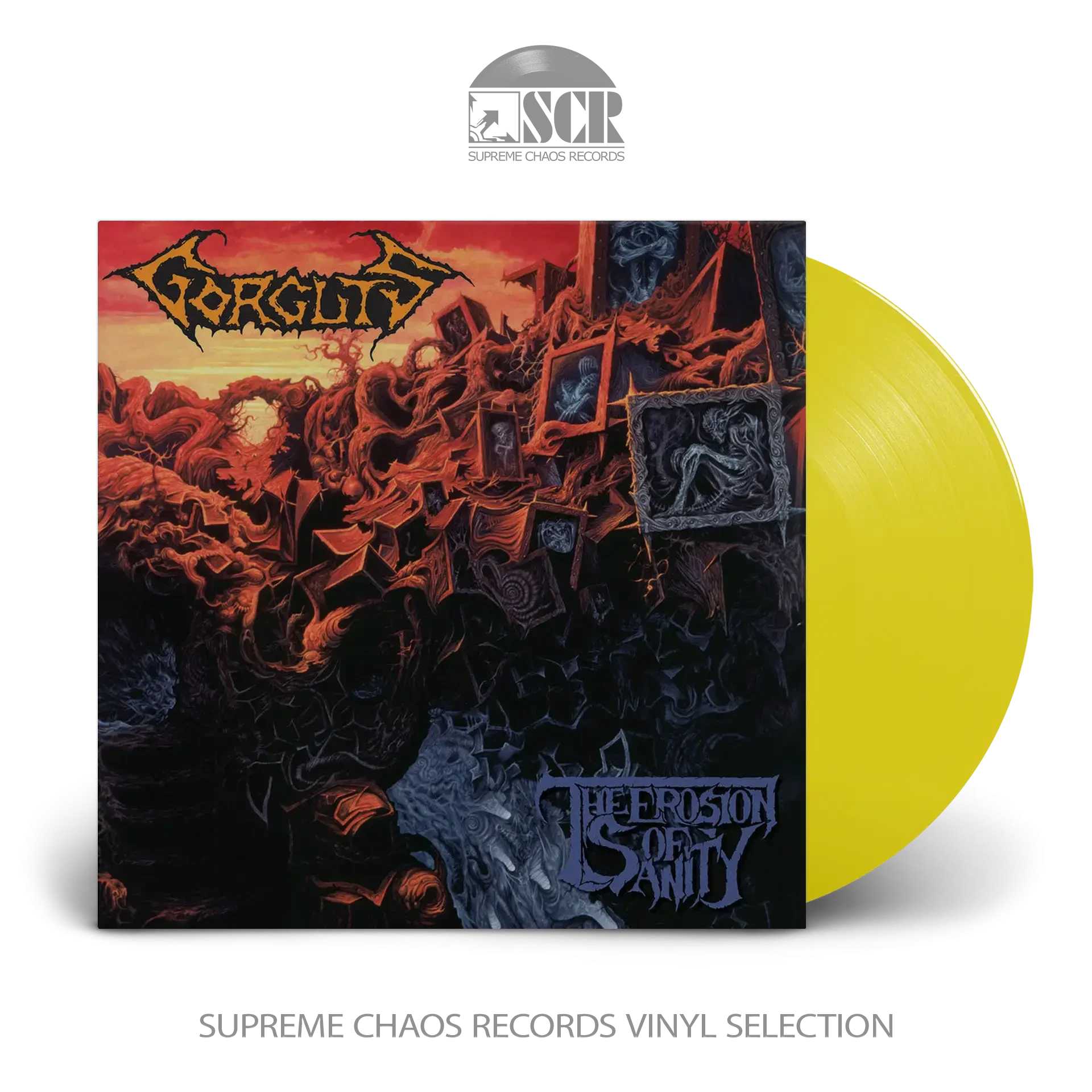 GORGUTS · The Erosion Of Sanity | YELLOW LP (Death Metal Vinyl)