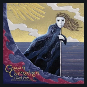 GREEN CARNATION · A Dark Poem Part I: The Shores of Melancholia | BLUE/BLACK/WHITE MARBLED LP (Progressive Metal/Progressive Rock Vinyl) · Picture 1