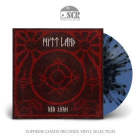 NYTT LAND · Aba Khan | BLUE/BLACK SPLATTER LP (Ritual Dark Folk Vinyl)