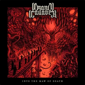 GRAND CADAVER · Into The Maw Of Death | RED/BLACK LP (Death Metal Vinyl) · Picture 1