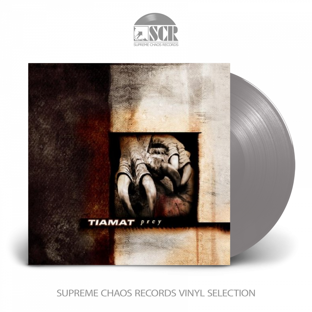 TIAMAT · Prey | SILVER LP (Goth Rock Vinyl)