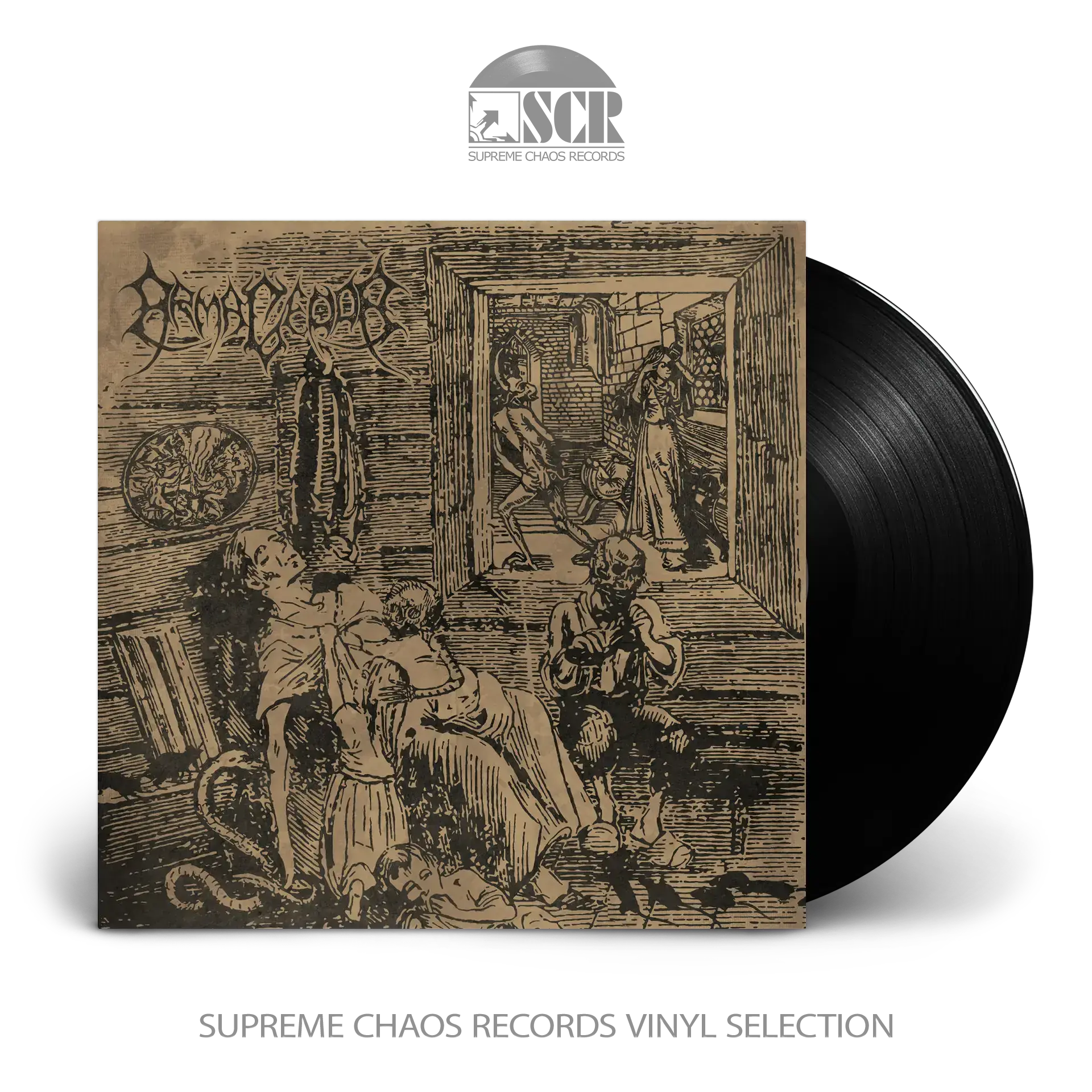 ARMAGEDDA - Svindeldjup Ättestup (Re-Release) · BLACK LP (Black Metal Vinyl)