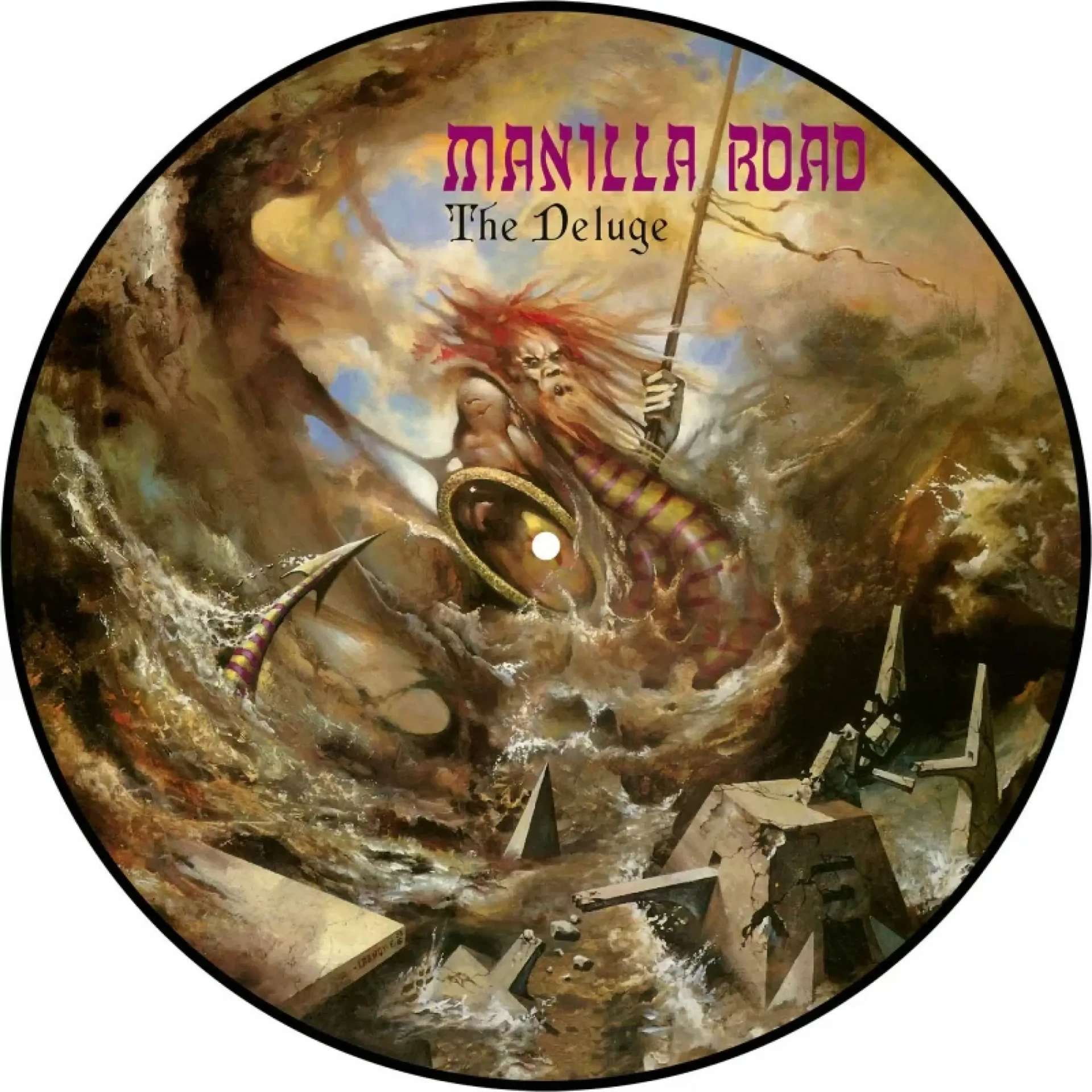 MANILLA ROAD · The Deluge | PICTURE LP (Heavy Metal Vinyl)