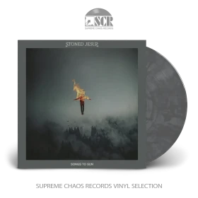 STONED JESUS · Songs To Sun | BLACK/WHITE LP (Stoner Metal/Doom Metal/Sludge Vinyl)