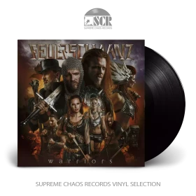 FEUERSCHWANZ · Warriors | BLACK LP (Medieval Rock Vinyl)