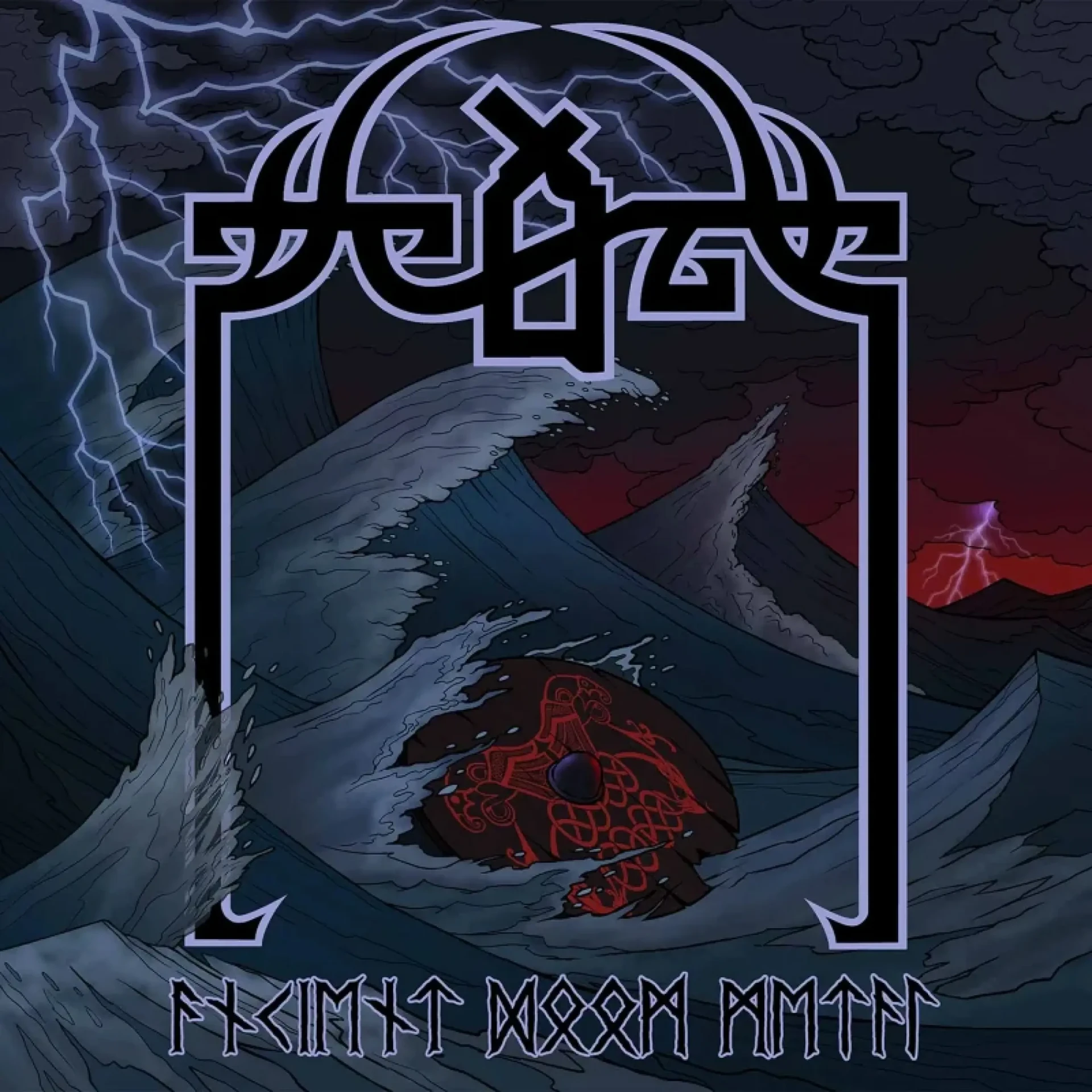 SCALD - Ancient Doom Metal · BLACK LP (Doom Metal Vinyl) · Picture 1