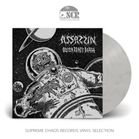 ASSASSIN · Outer Space Death | WHTIE/BLACK GALAXY LP (Thrash Metal Vinyl)