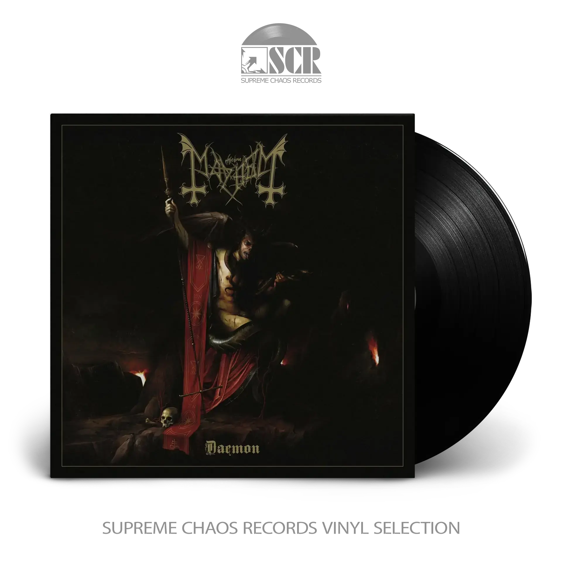 MAYHEM - Daemon (Re-Release) · BLACK LP (Black Metal Vinyl)