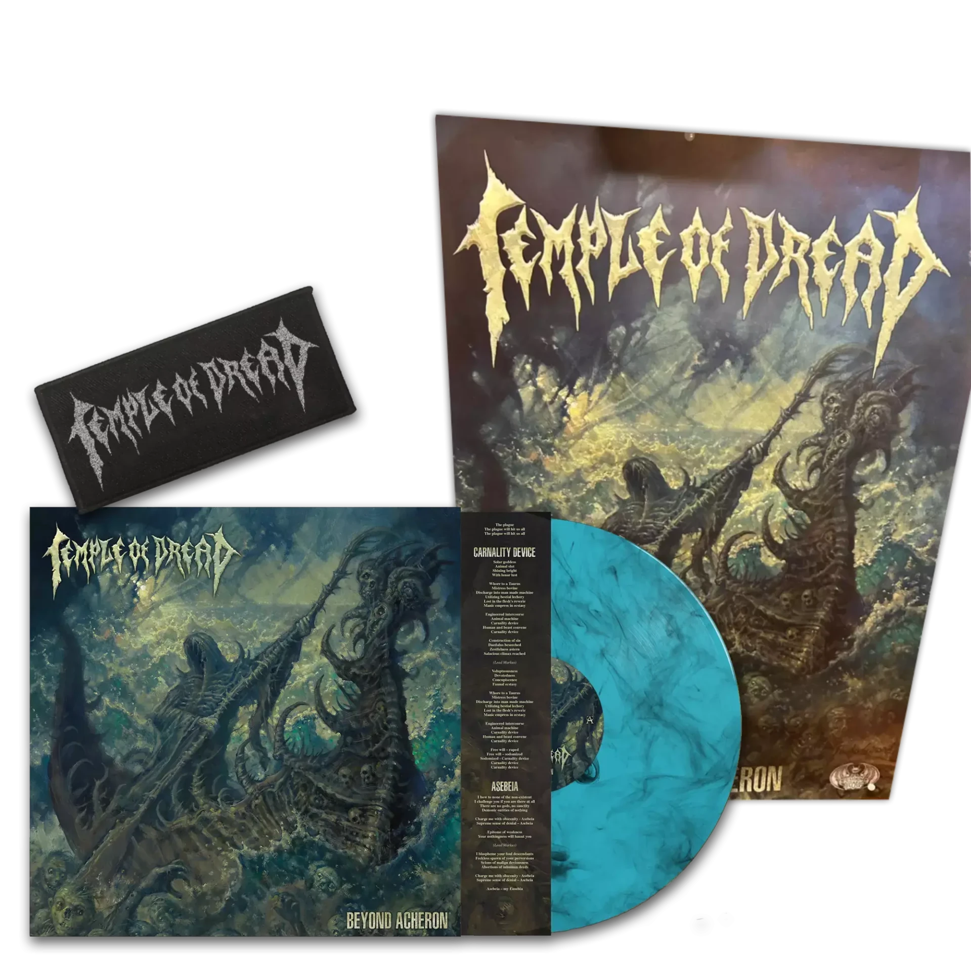 TEMPLE OF DREAD - Beyond Acheron · EXCLUSIVE LP BUNDLE