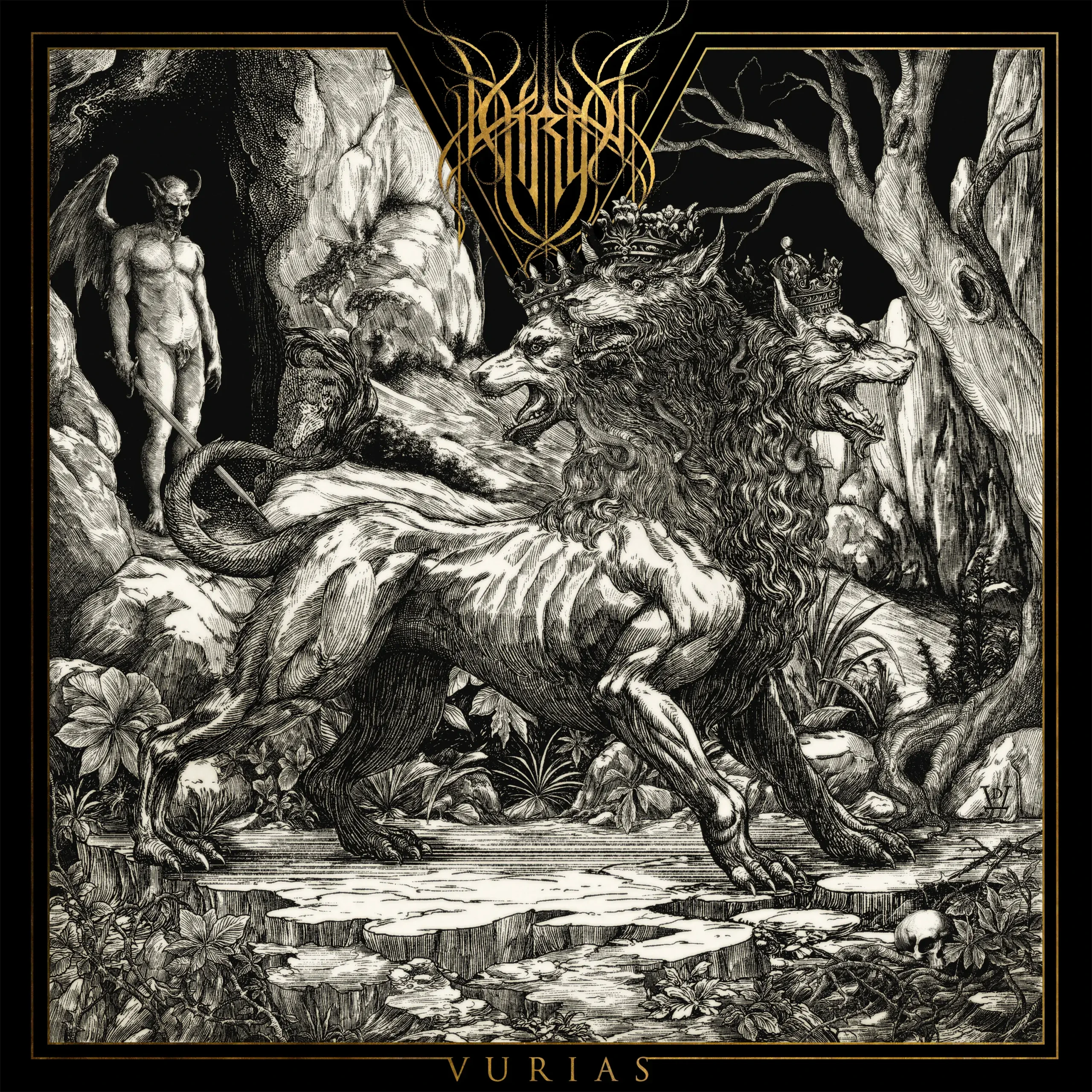THRON - Vurias · BLACK LP (Black Metal Vinyl) · Picture 1