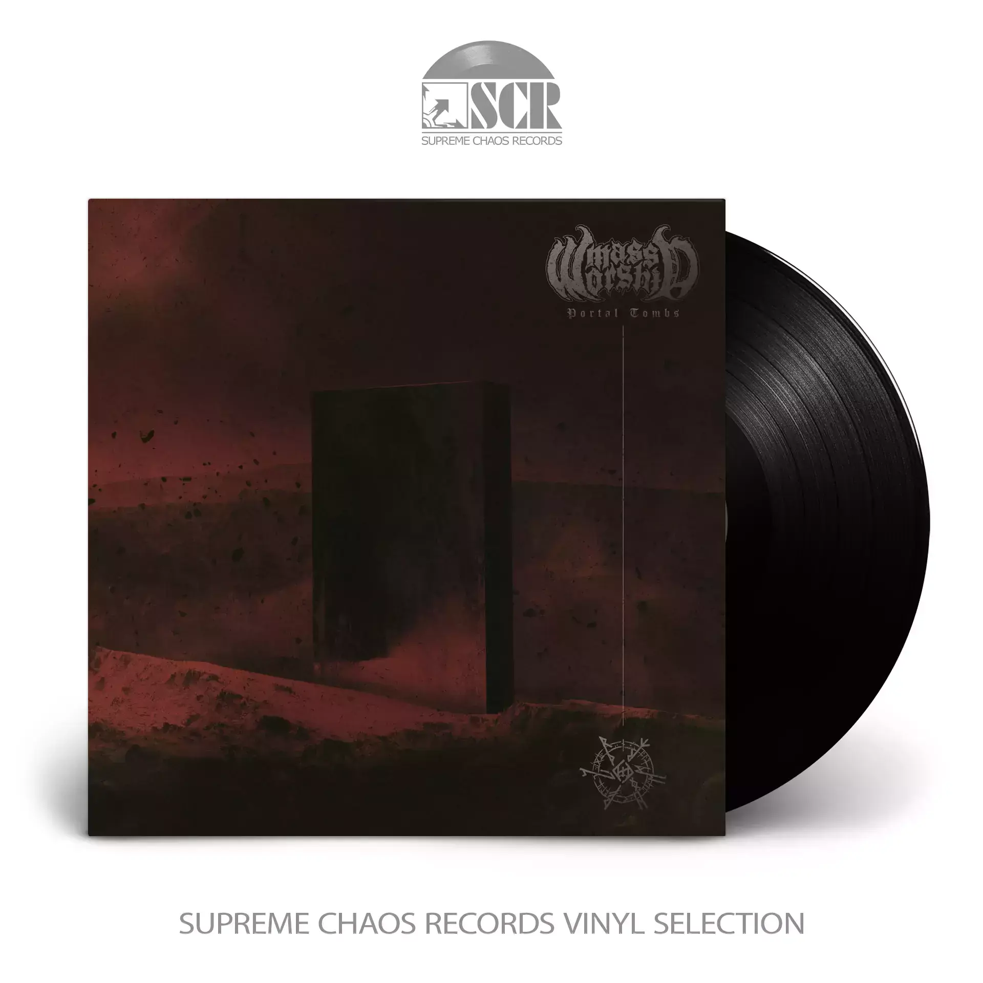 MASS WORSHIP · Portal Tombs | BLACK LP (Death Metal Vinyl)