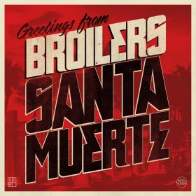 BROILERS · Santa Muerte | BLACK LP (Punk Rock Vinyl) · Picture 1