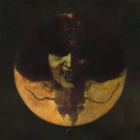AKHLYS · Melinoë | GOLD/PURPLE LP (Black Metal Vinyl) · Picture 2
