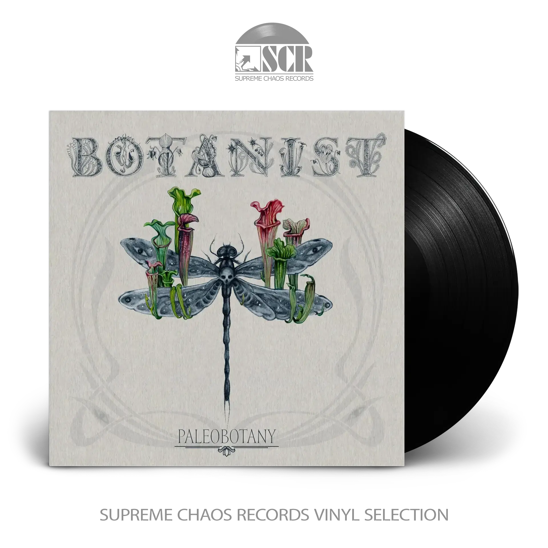 BOTANIST · Paleobotany | BLACK LP (Post Black Metal Vinyl)