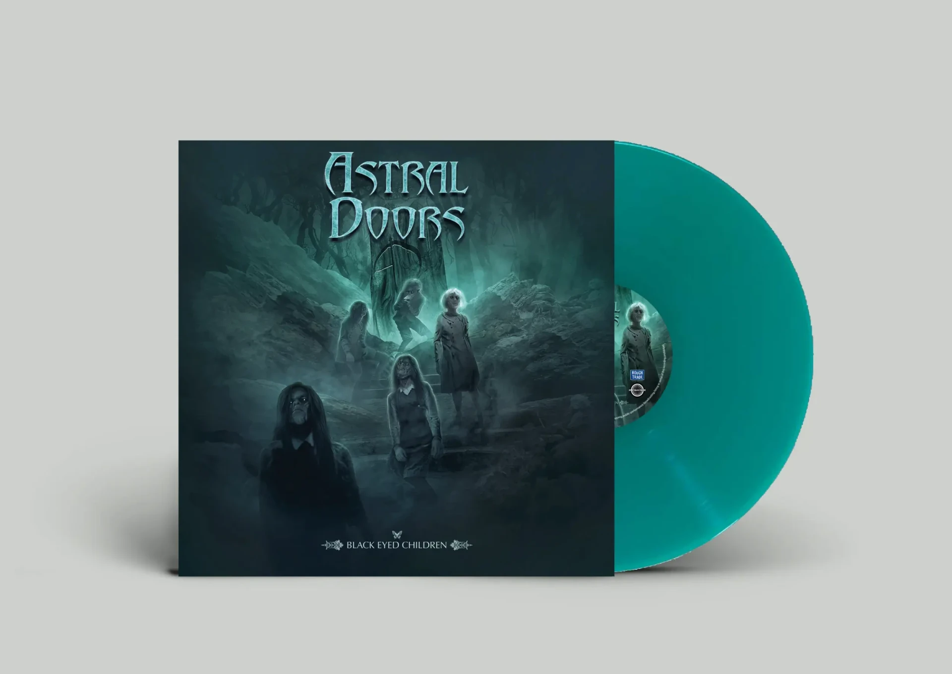 ASTRAL DOORS - Black Eyed Children · PETROL TRANSPARENT LP (Heavy Metal Vinyl)