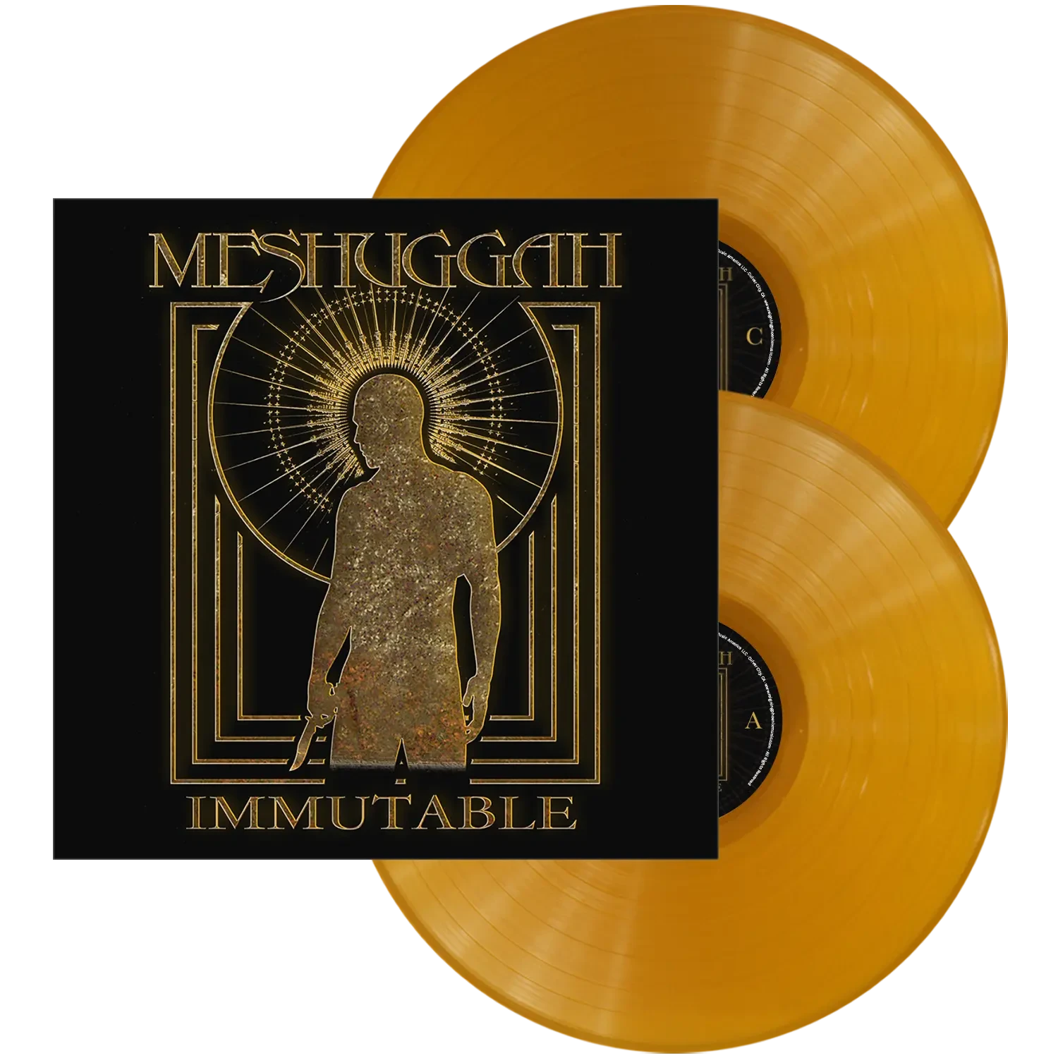 MESHUGGAH · Immutable (Remastered) | GOLDEN TAN 2LP (Progressive Metal/Death Metal Vinyl)