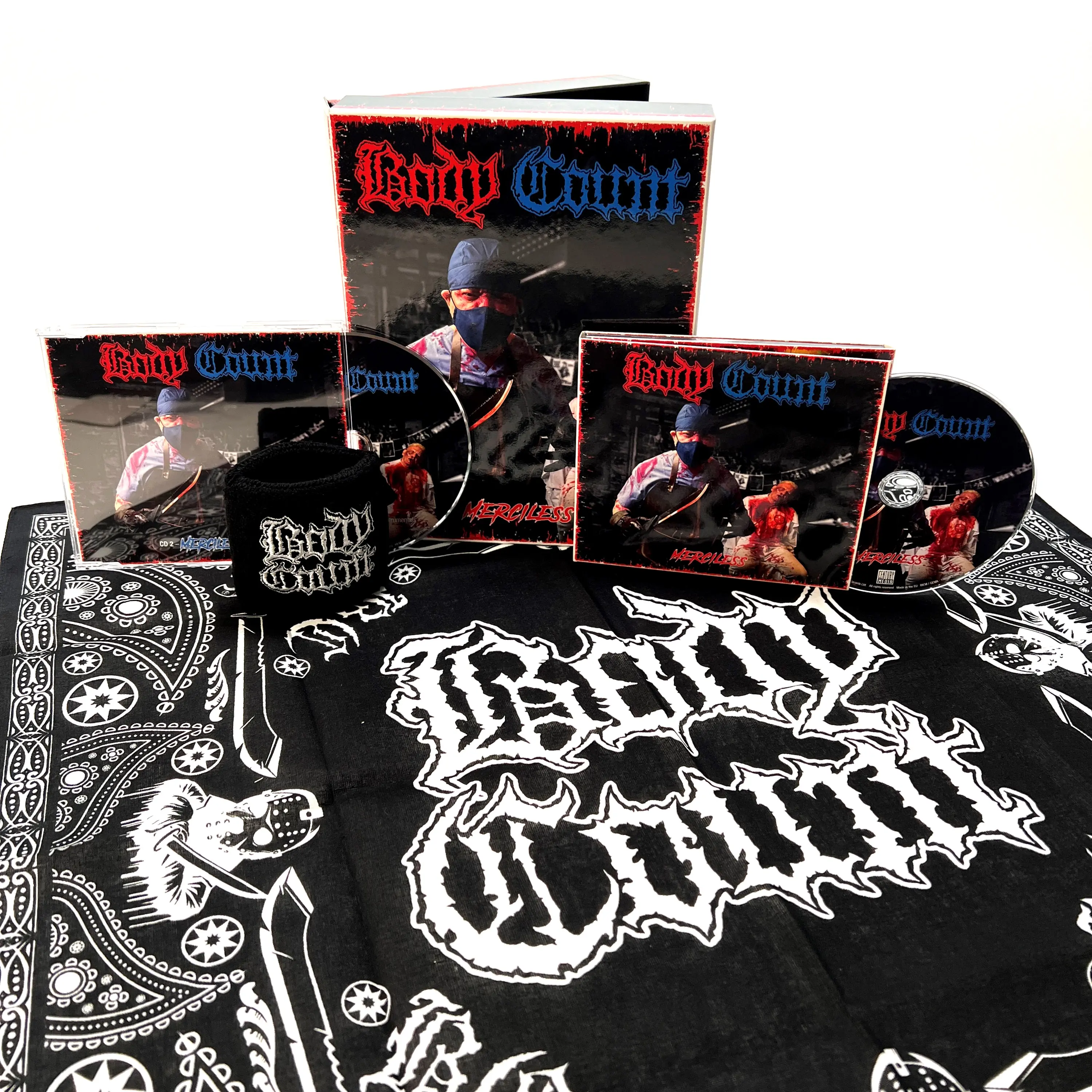 BODY COUNT · Merciless | LIMITED DELUXE 2CD BOXSET (Rap Metal CDs) · Picture 2