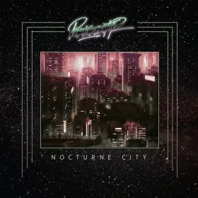 PERTURBATOR · Nocturne City | BLACK LP (Darkwave Vinyl) · Picture 1