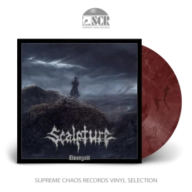 SCALPTURE · Eisenzeit | PINK/BLACK MARBLED LP (Death Metal Vinyl)