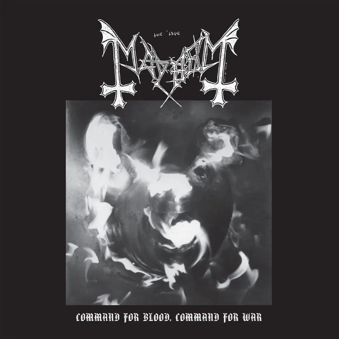 MAYHEM · Command For Blood, Command For War | BLACK 2LP (Black Metal Vinyl) · Picture 1
