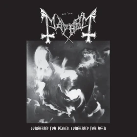 MAYHEM · Command For Blood, Command For War | BLACK 2LP (Black Metal Vinyl) · Picture 1