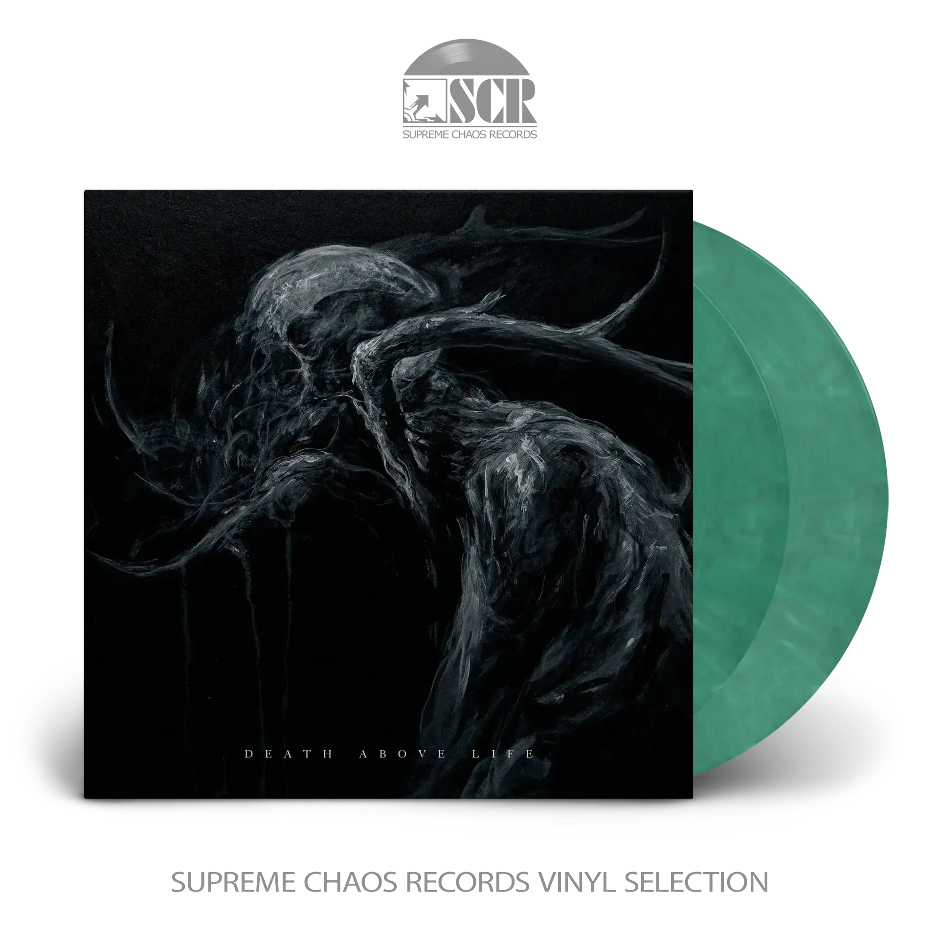 ORBIT CULTURE - Death Above Life · GREENISH ECO 2LP (Progressive Metal/Death Metal/Technical Death Meta Vinyl)