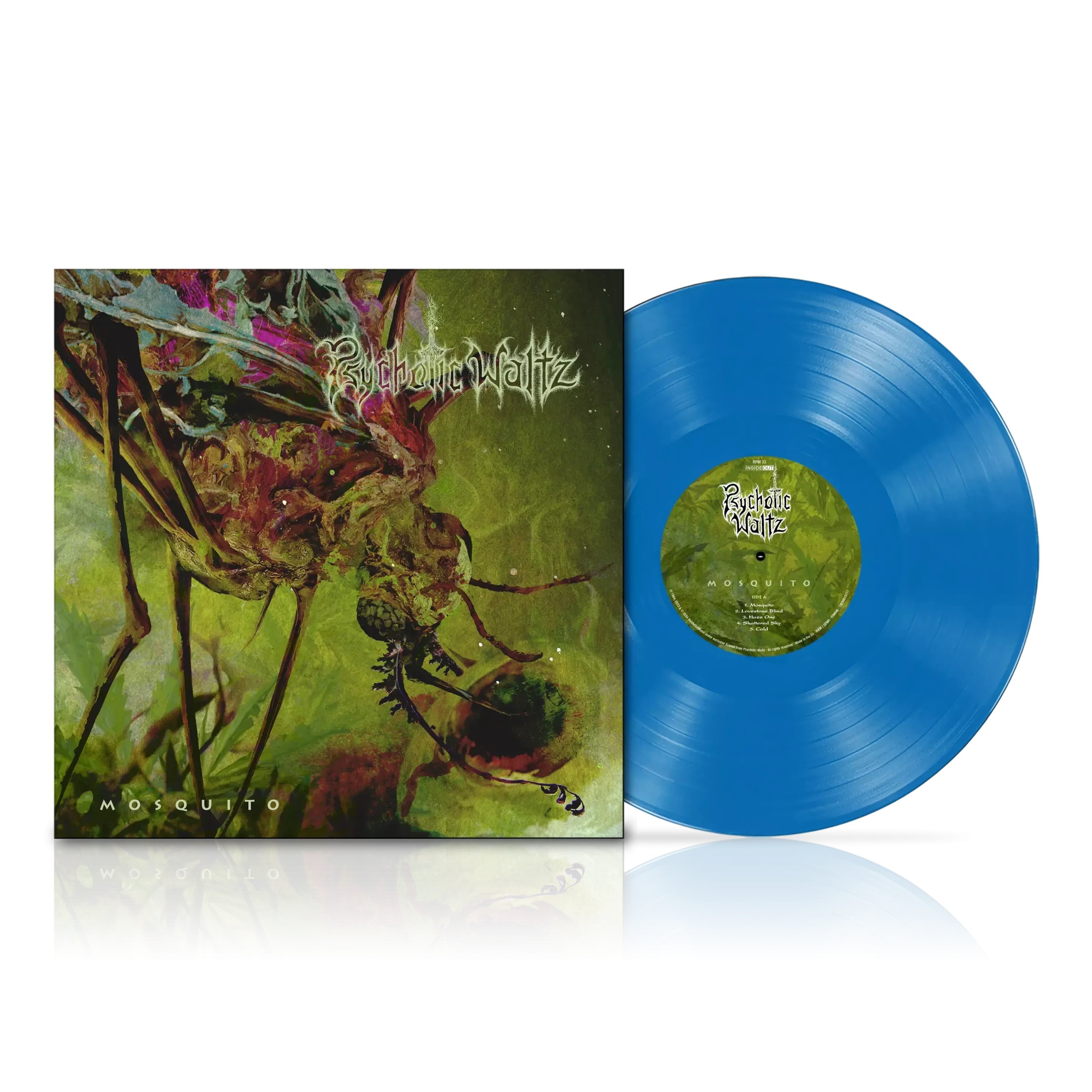PSYCHOTIC WALTZ - Mosquito (Re-Issue 2024) · BLUE LP