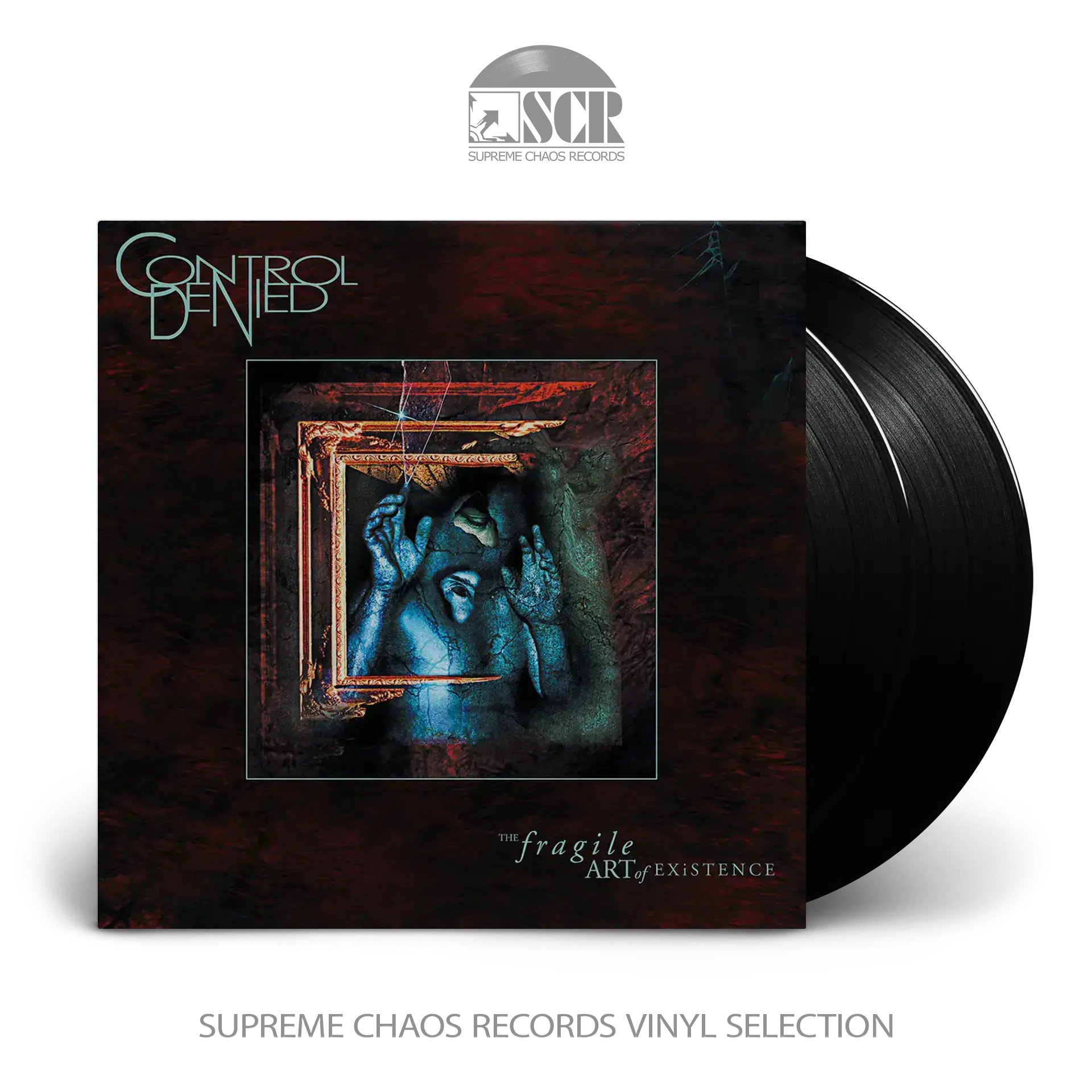 CONTROL DENIED · The Fragile Art Of Existence | BLACK 2LP (Heavy Metal Vinyl)