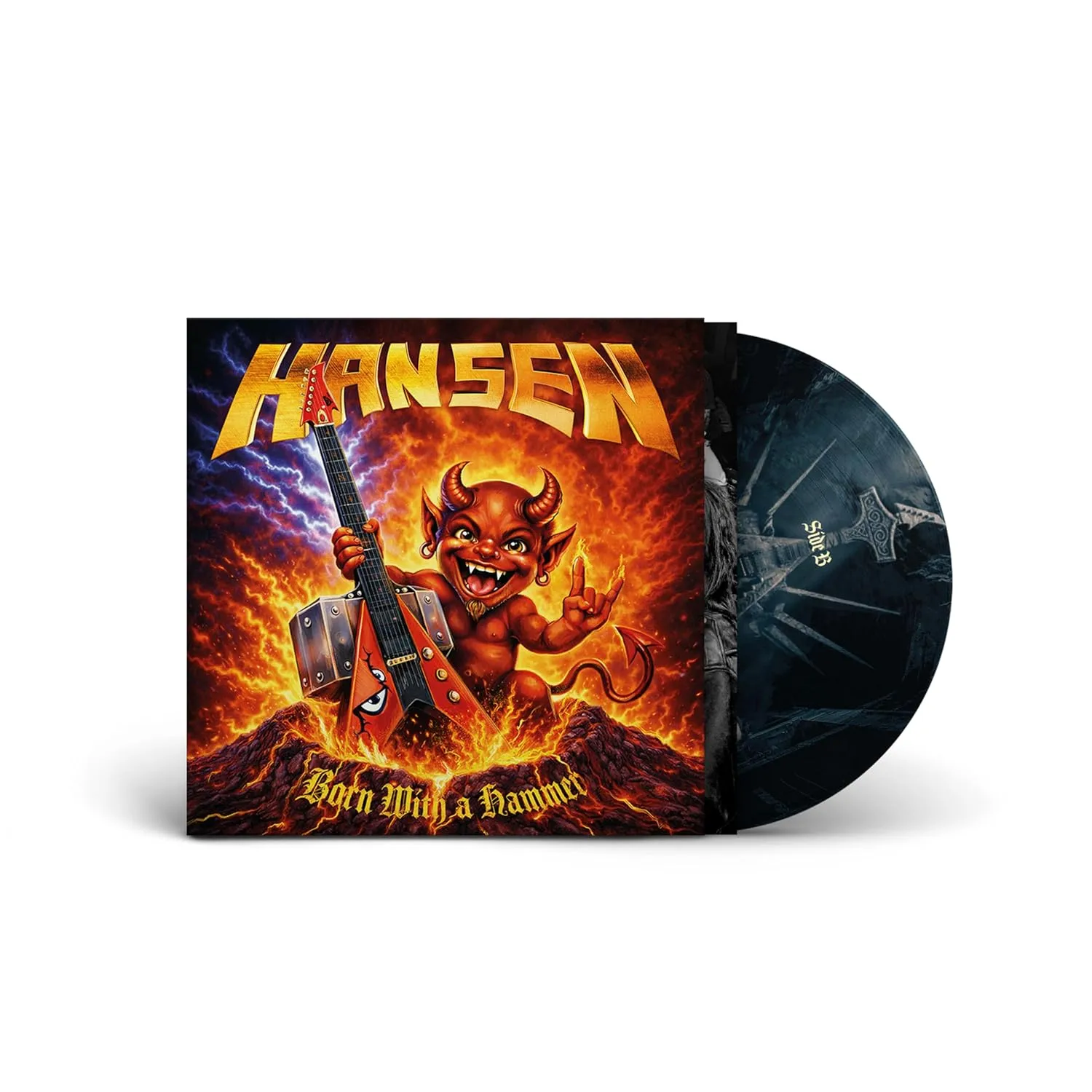 KAI HANSEN · Born With A Hammer | PICTURE LP (Heavy Metal Vinyl)