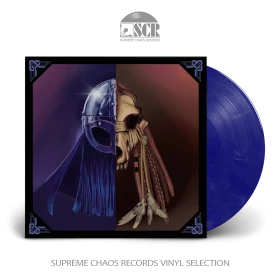 EIHWAR · Hugrheim | BLUE/WHITE/BLACK LP (Folk Metal/Pagan Metal Vinyl)