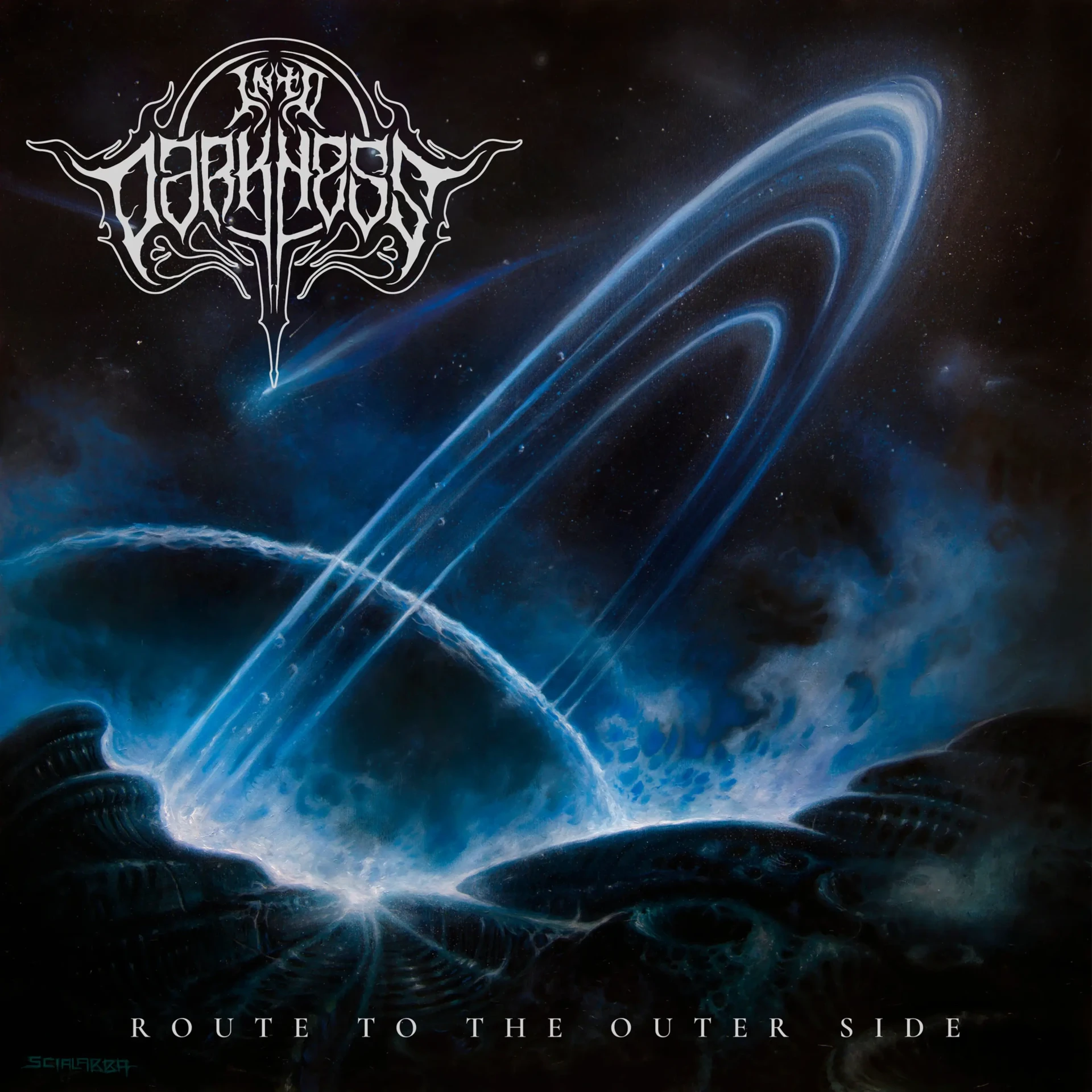 INTO DARKNESS · Route to the Other Side | BLACK LP (Death Metal Vinyl) · Picture 1