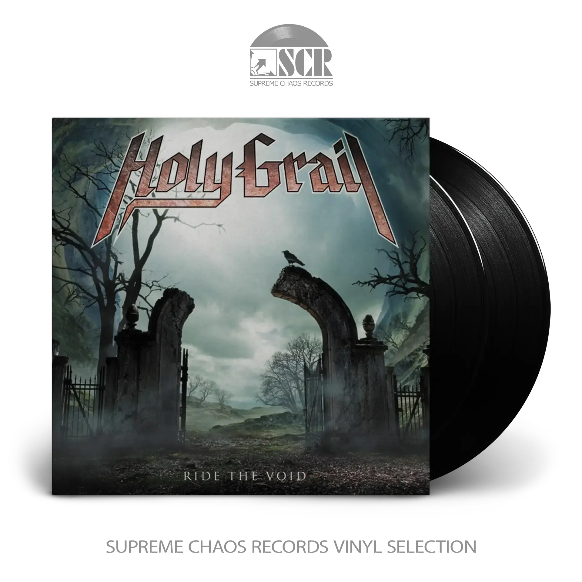 HOLY GRAIL · Ride The Void | BLACK 2LP (Heavy Metal Vinyl)