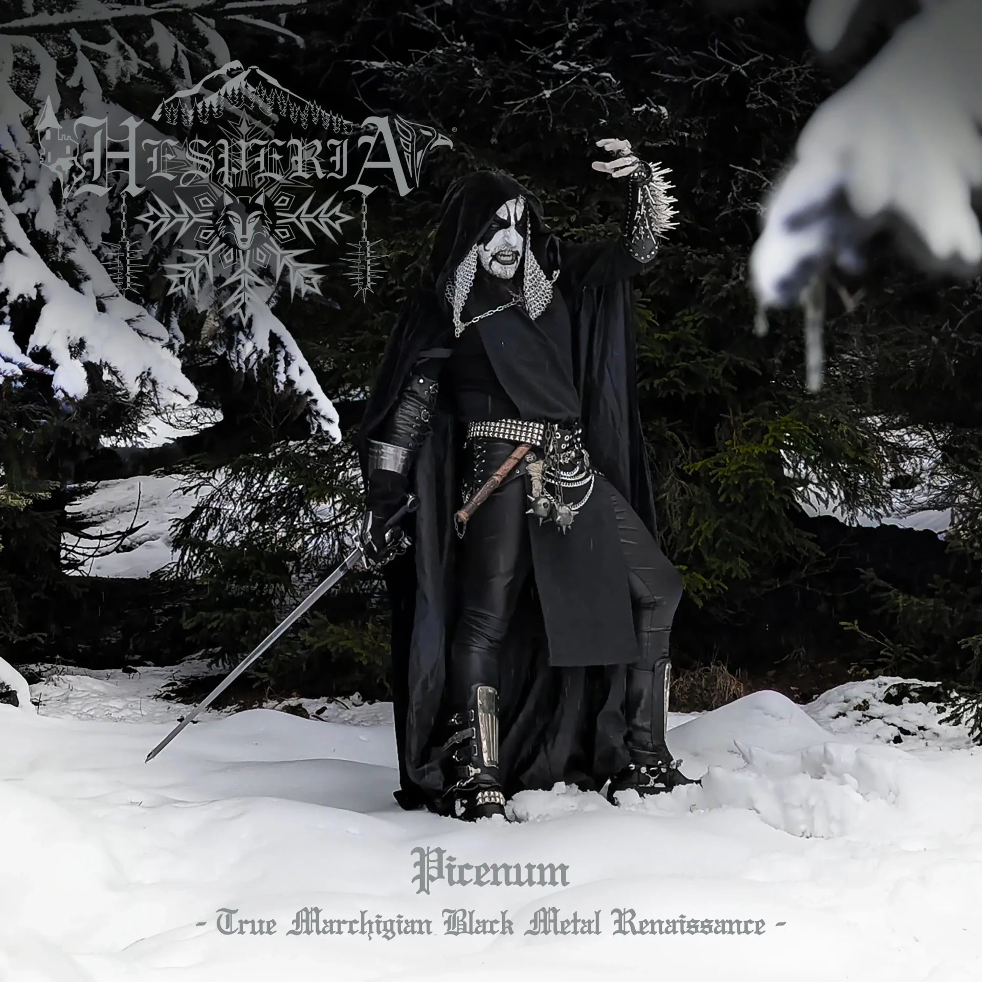 HESPERIA · Picenum - True Marchigian Black Metal Renaissance | BLACK 2LP (Black Metal Vinyl) · Picture 1