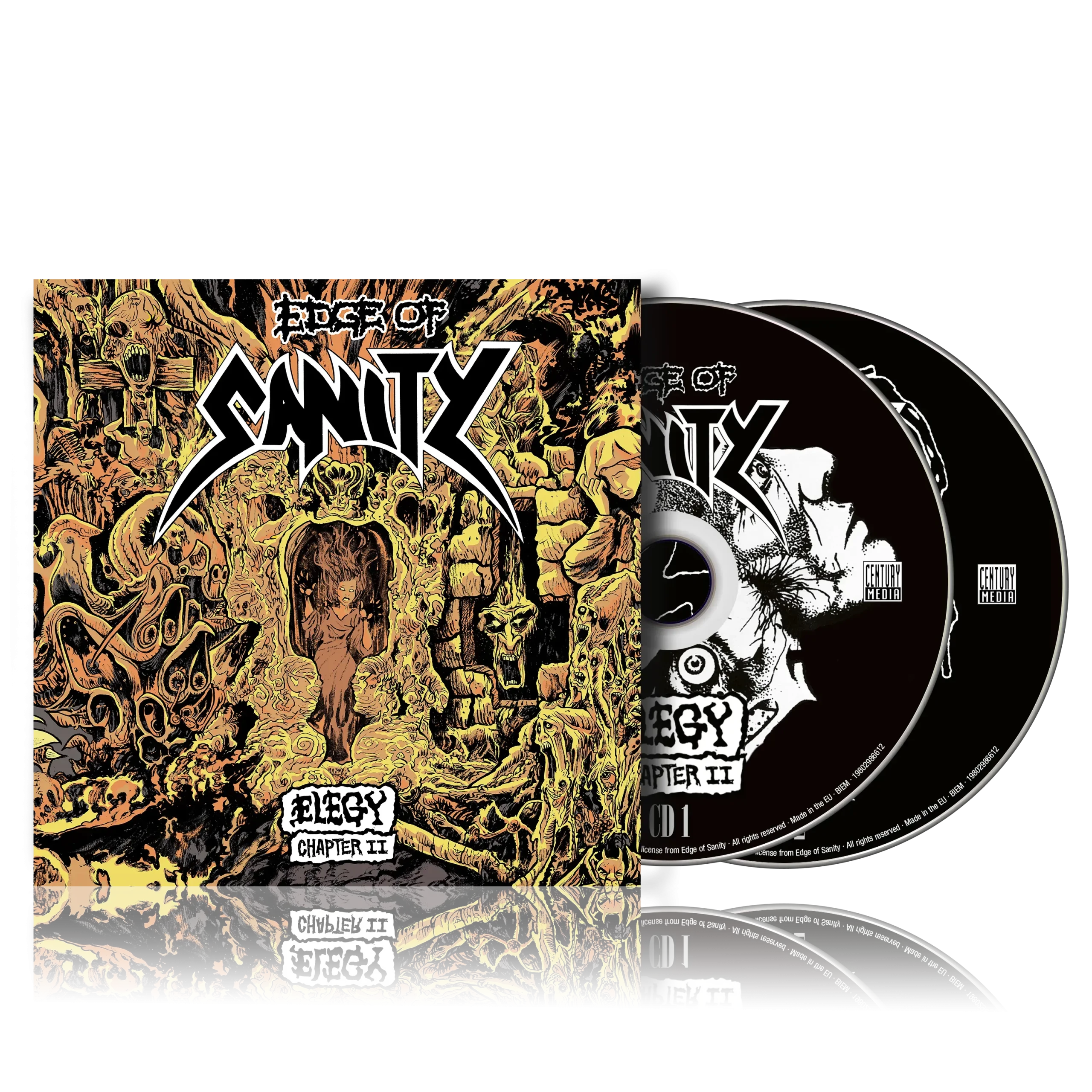 EDGE OF SANITY · Elegy - Chapter II (Demos Comp.) | O-CARD 2CD (Melodic Death Metal CDs) · Picture 2