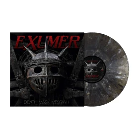 EXUMER · Death Mask Messiah | BLACK ICE SPLATTER LP (Thrash Metal Vinyl) · Picture 2