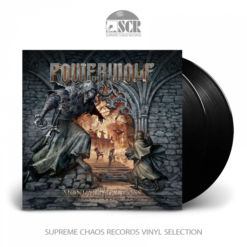 POWERWOLF · The Monumental Mass: A Cinematic Metal Event | BLACK 2LP (Black Metal Vinyl)