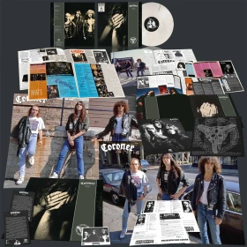 CORONER - No More Color [BLACK ICE/SILVER MARBLED LP] (Thrash Metal Vinyl) · Picture 2