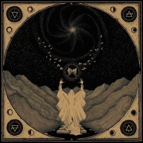 LOTUS THIEF · Gramarye | CLEAR/2BLACK 2LP (Black Metal Vinyl) · Picture 1