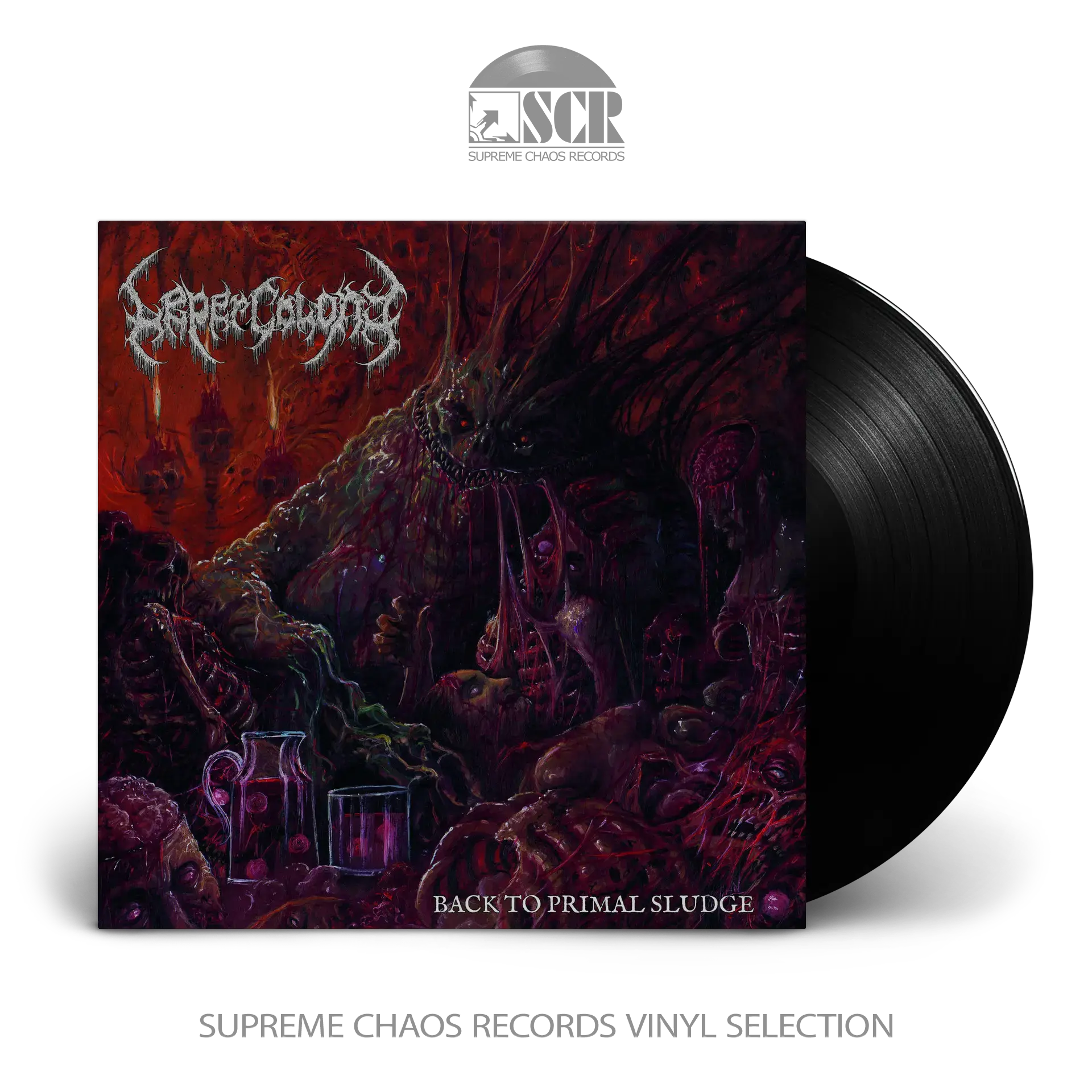 LEPER COLONY · Back To Primal Sludge | BLACK LP (Death Metal Vinyl)