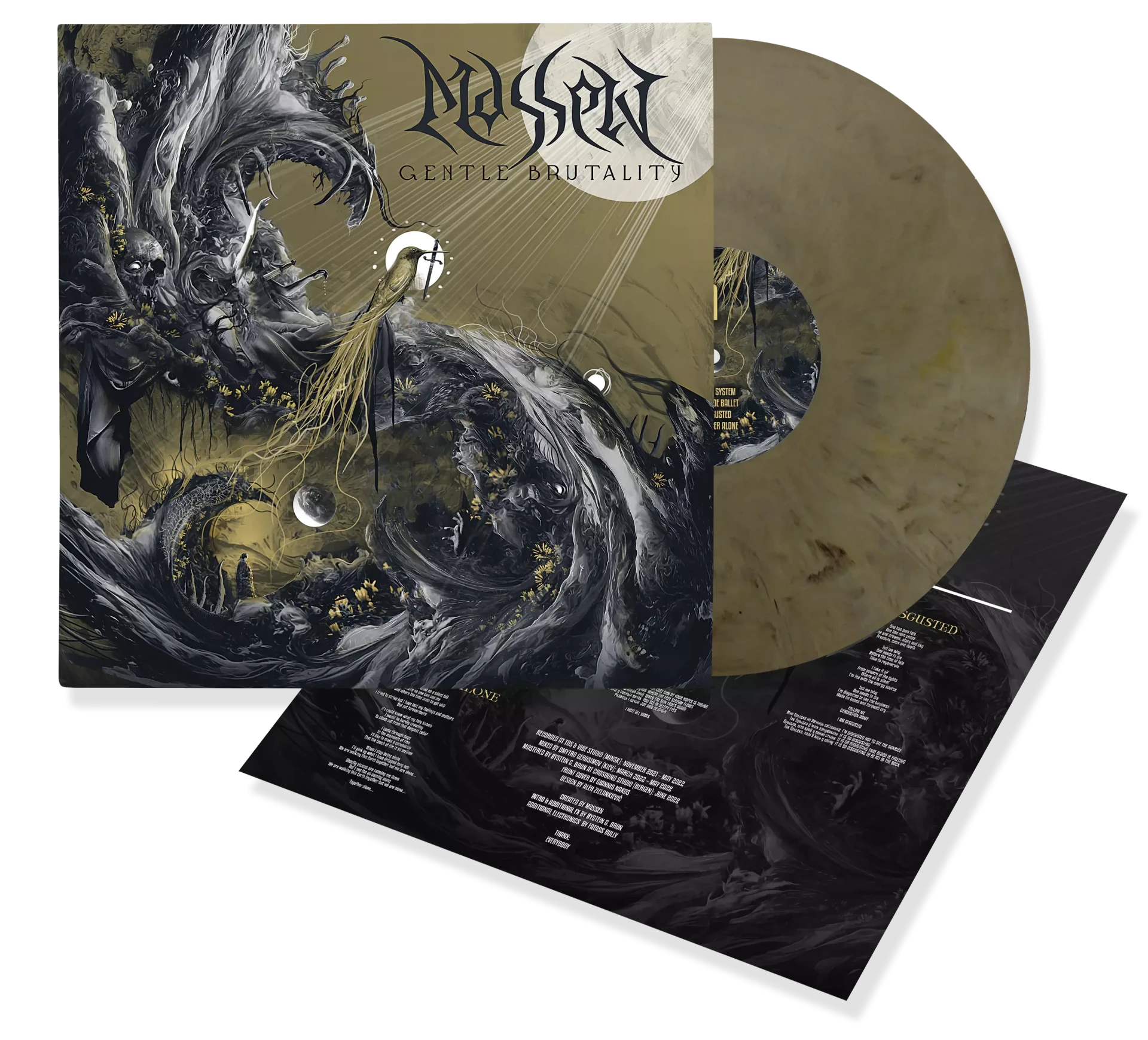 MASSEN · Gentle Brutality | MARBLED VINYL (Death/Black Metal Vinyl)