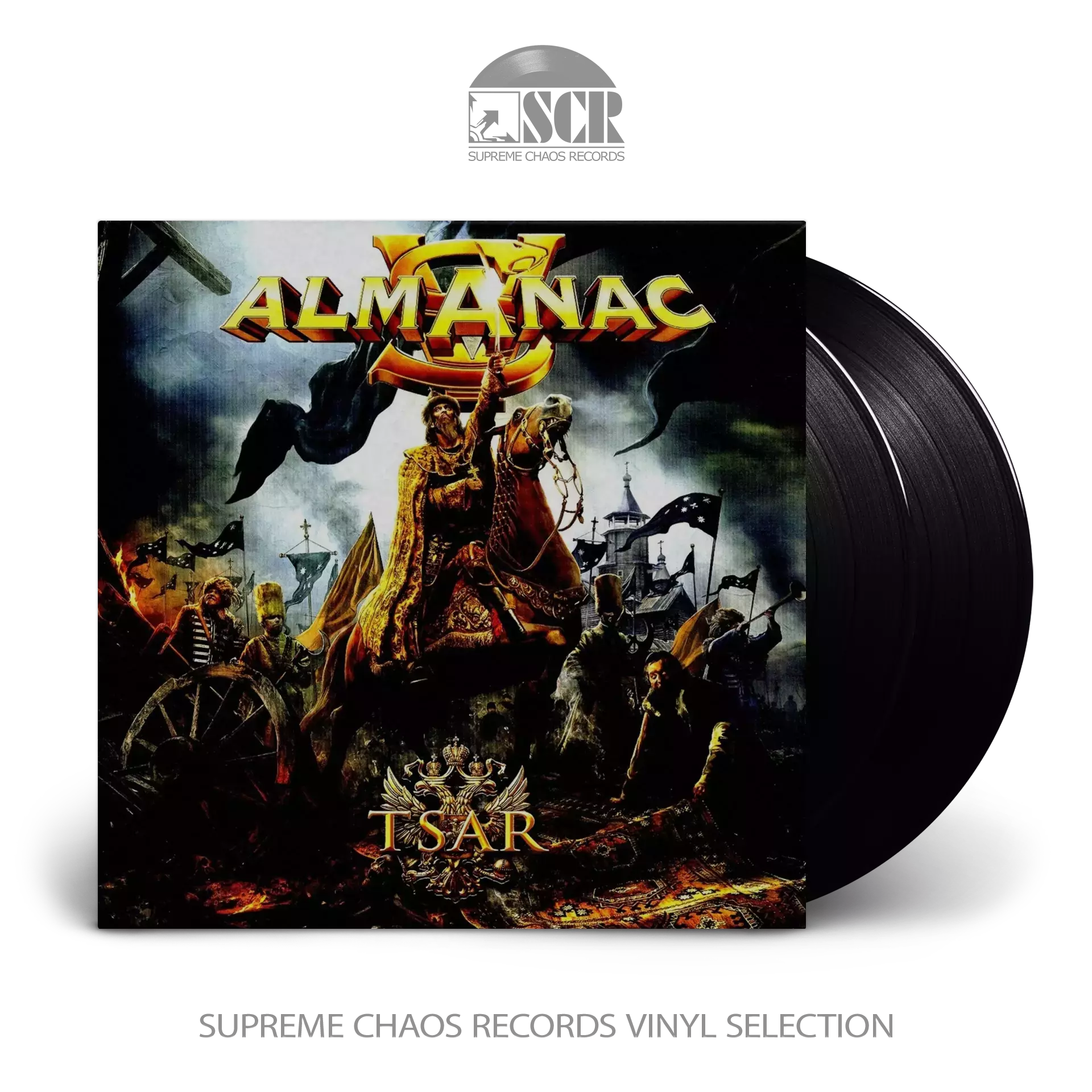 ALMANAC · Tsar | BLACK DLP (Heavy Metal Vinyl)