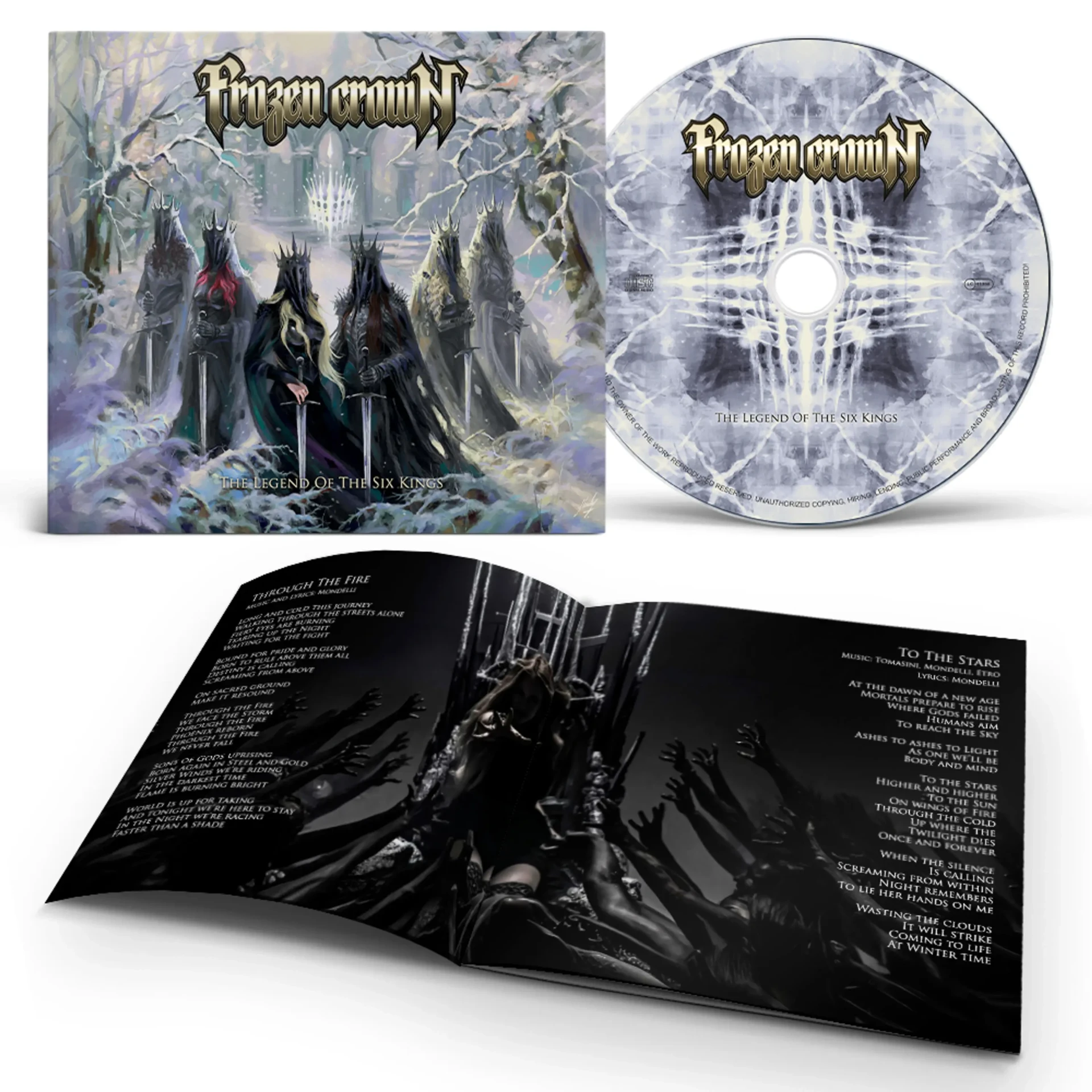 FROZEN CROWN · The Legend Of The Six Kings | DIGIPAK CD (Power Metal CDs) · Picture 2
