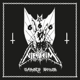 NIFELHEIM · Unholy Death (Re-Release) | CLEAR/BLACK LP (Black Metal Vinyl) · Picture 1