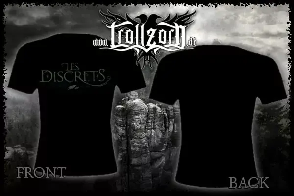 LES DISCRETS · Logo | GIRLIE T-SHIRT - S (Blackgaze Clothes)